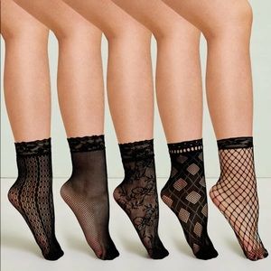 Fishnet and Lace design Socks